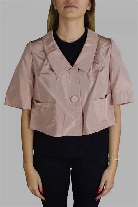 prada pinkes kurzarm top|farfetch prada tops.